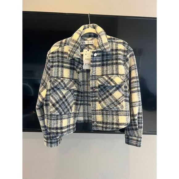 Zara Plaid Jacket - Picture 2 of 2